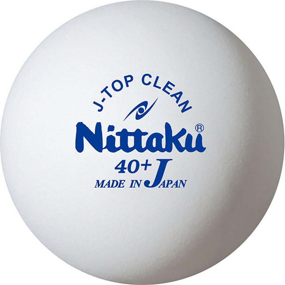 Nittaku Clean Training Antiviral and 10 Dozen J-Top Balls, Antibacterial, (120 balls) (Practice Balls), NB-1744