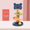 Children's Cartoon Basketball Stacking Toy: Rotating Fun Slide for Parent-Child Interaction