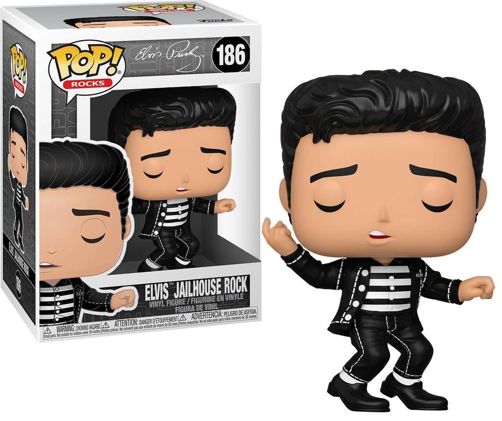 Elvis - Jailhouse Rock Pop! Vinyl Figure (Includes Compatible Pop Box Protector Case)