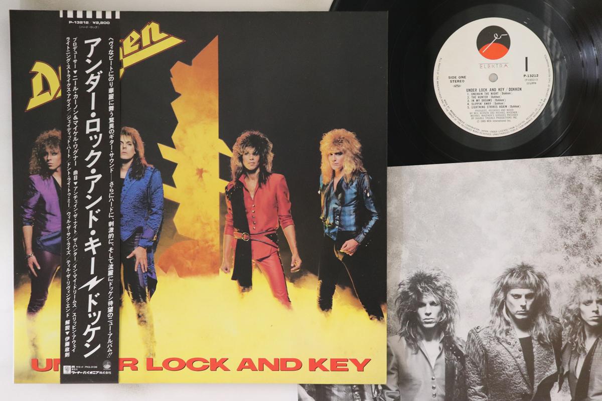 

Пластинка DOKKEN - Under Lock & Key P13212 ELEKTRA 1985 Japan Obi Metal
