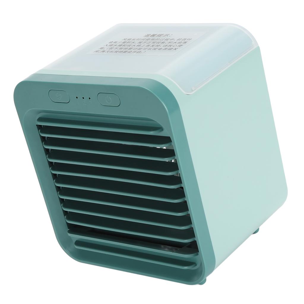 Tragbarer Sprühventilator 5000mAh USB Wiederaufladbar Befeuchtende Klimaanlage 200ml Fassungsvermögen Leise