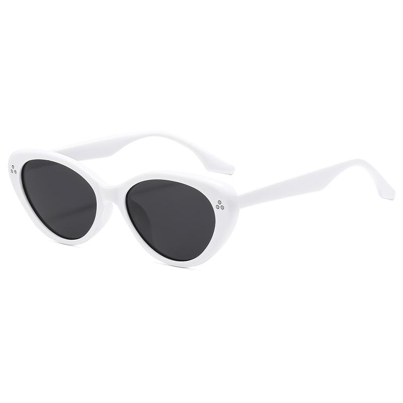 New Style Arrival Cat Eye Sun Glasses Women's Oval Eyeglasses Vintage Style Brand Elliptic Square Sun Eyeglasses for Female Shades Female Eyewear