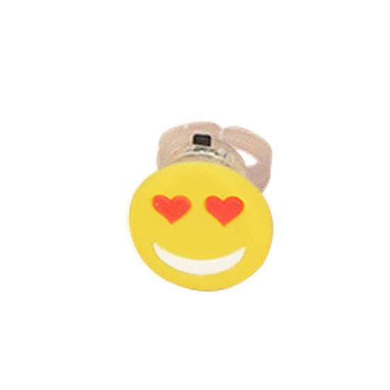 Cartoon Bear Flower Butterfly LED Ring Flashing Adjustable Kids Gift Party Decor