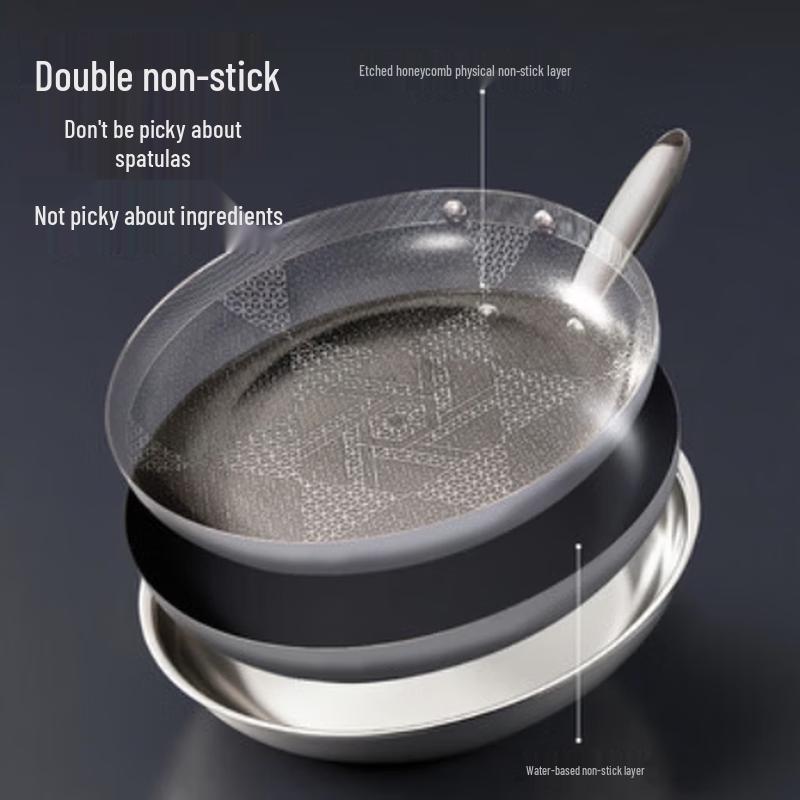 COOKER KING 28cm Star-Pattern Non-Stick Frying Pan