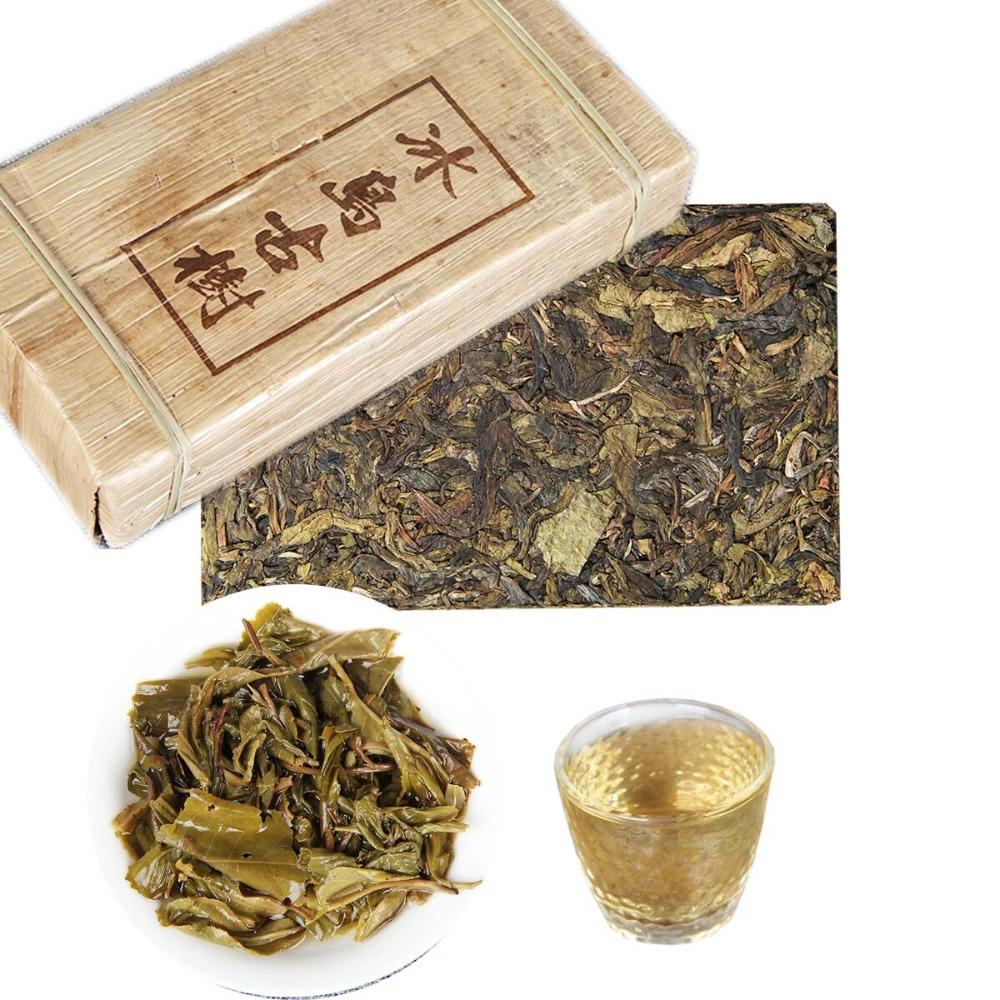 Pu erh Tea Brick 500g Golden Leaf Yunnan Ancient Tree Sweet