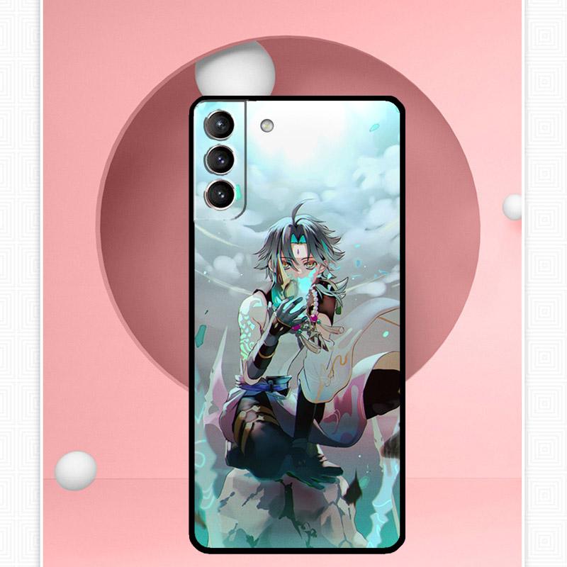 Genshin Impact Xiao Case For Samsung Galaxy S25 Ultra S20 S21 S22 S23 S24 Plus S9 S10 S24 FE S25 FE Cover Funda