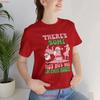 Funny Santa Christmas Theres Some Hos In This House T Shirt Twerking Adult Swap Vintage Slightly Casual Fashion
