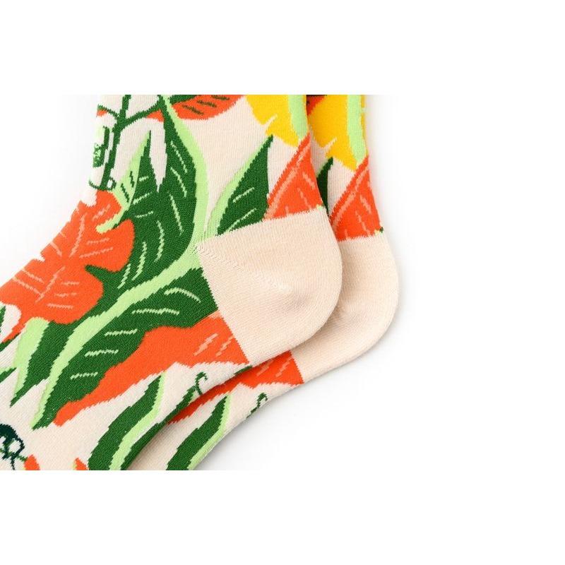 Men and Women Couples Socks Stockings Medium Tube Spring Trend Oil Painting