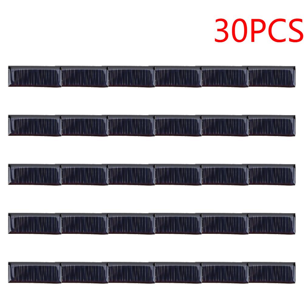100-1pcs Mini Solar Cell Panel 5V 0.23W 45MA Pocket Solar Charging Panels Polysilicon Power Bank for 3.7V Solar Toy/LED Light