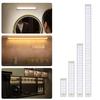 Luce LED per armadio senza fili, luce soffusa, senza sfarfallio, ampio angolo di rilevamento, luce con sensore di movimento ricaricabile, lampada da comodino