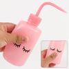 Eyelash Cleansing Bottle Plastic Lash Washer Bottle Leakproof Water Squeeze Dropper Easy Control Nozzle