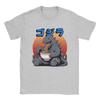 Godzillaed Eating Ramen Men T Shirt Funny Tees Short Sleeve Crewneck T-Shirt 100% Cotton Gift Idea Clothes