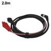 1pcs Electric Fishing Reel Power Cord FOR DAIWA FOR 90° Elbow Electric Fishing Reel Power Cord 2M/2.5M Fishing Tool Accessories 4