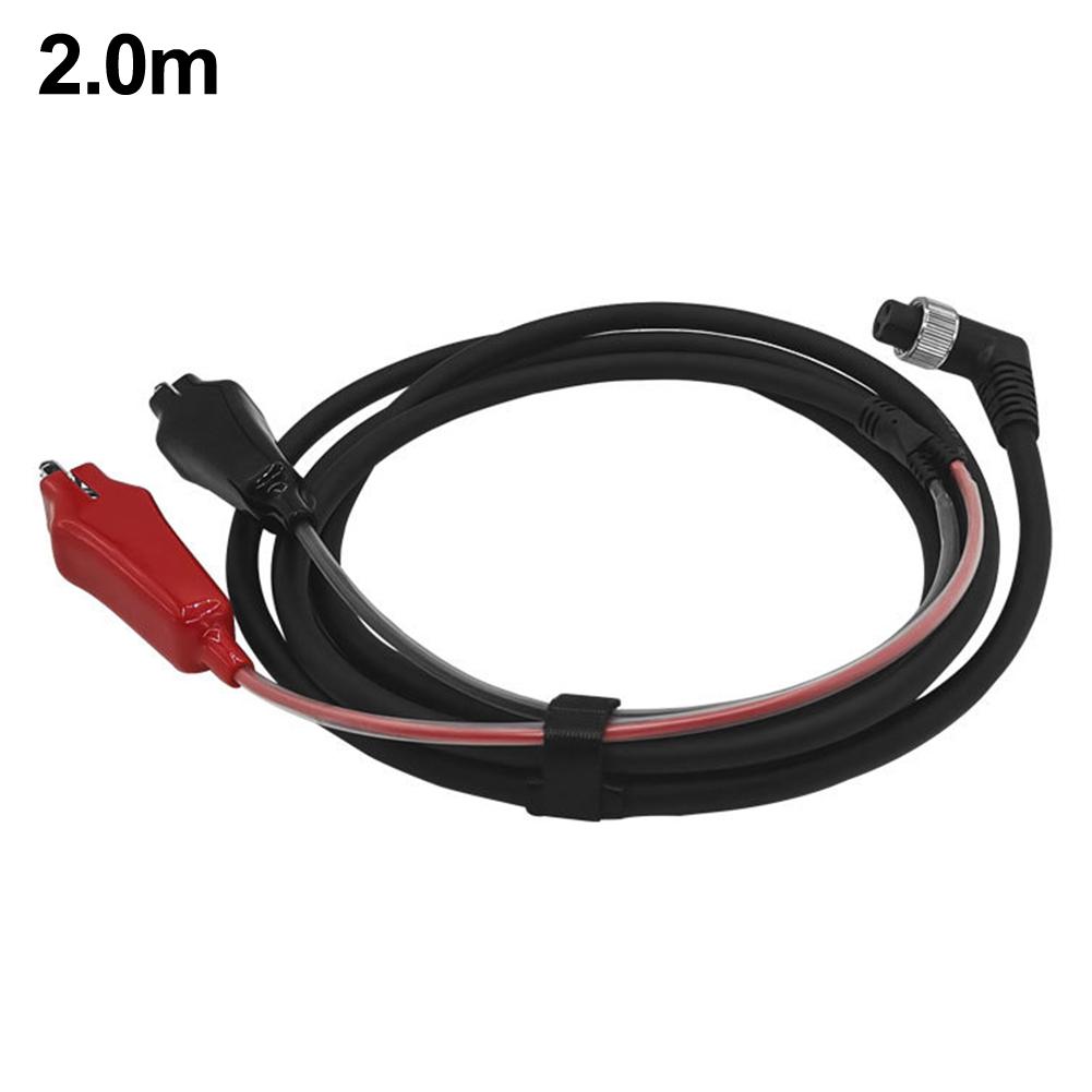 1pcs Electric Fishing Reel Power Cord FOR DAIWA FOR 90° Elbow Electric Fishing Reel Power Cord 2M/2.5M Fishing Tool Accessories 4