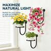 Metal Plant Hangers Space Saving Plant Holders New Wall Plant Stand  Indoor Outdoor