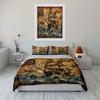 Vintage Pirate Ship Design Bedding Duvet Cover Set Duvet Cover Pillowcases  (1*Duvet Cover 2*Pillowcases, without duvet insert)