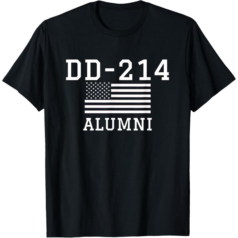Patriotic DD 214 Alumni T Shirt 4XL чёрный