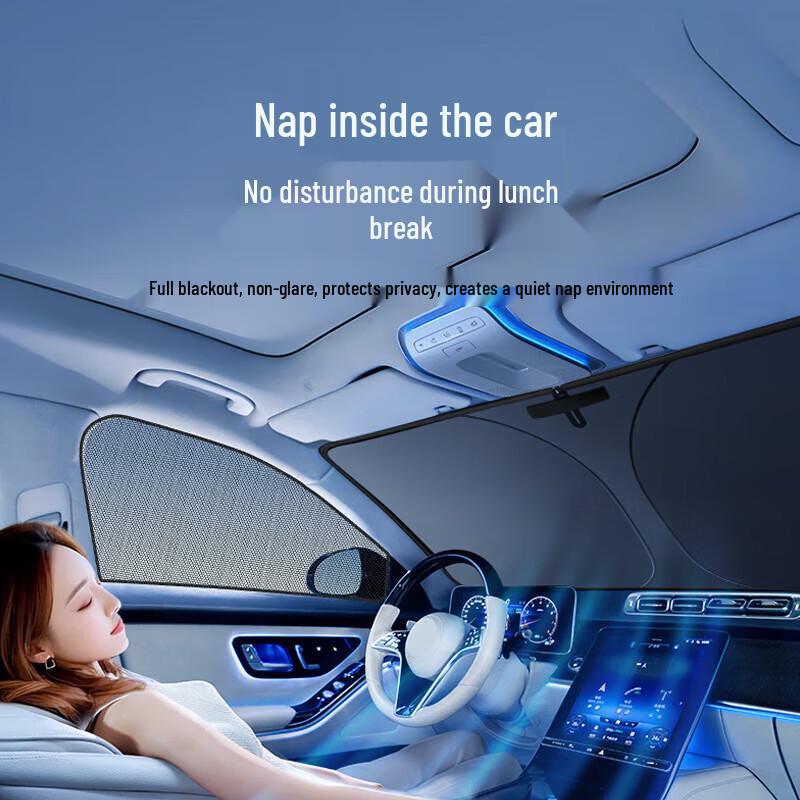 Geely Lynk & Co Front Windshield Sunshade Curtain - Sun Protection & Heat Insulation Cover.