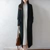Women's Over-the-Knee Wool Cardigan: Warm, Loose, Slimming Knitwear for Autumn/Winter