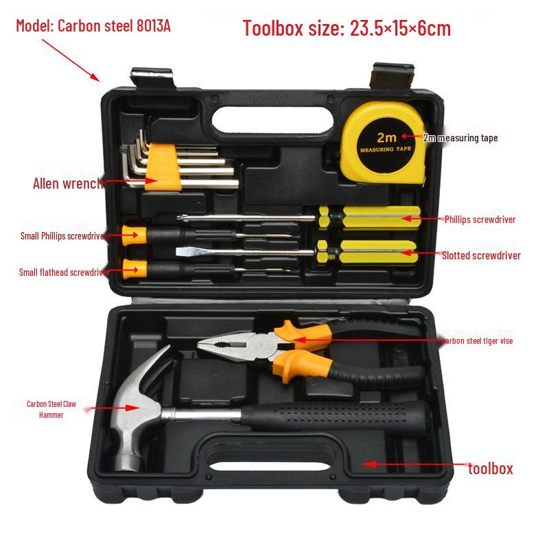 Jing Tong Multifunctional Home Tool Set - Complete Repair Toolbox