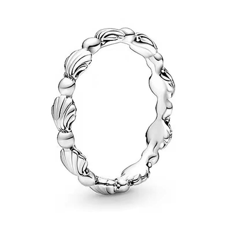 Anillo en forma de V 2026 Love Plata S925 Anillo de Concha, Flor de Cinco Pétalos con Diamantes, Anillo de Estrella de Epoxi.