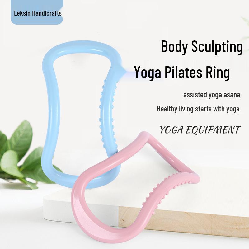 Open Back Yoga Ring: Stretch & Shoulder Support for Pilates and Yoga.