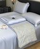 1 Set Light Luxury Wind Lace Silk Class A High Count Bedding Duvet Quilt  Air Conditioner Quilt Cool Summer 150X200 200X230