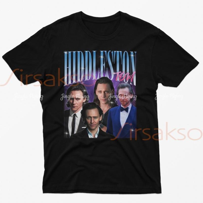 Vintage Tee Retro 90s Tribute Fan Merch Classic Homage Shirt Exclusive Tom Hiddleston Gift T-Shirt