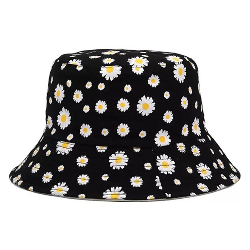 Vendita Cappelli a Secchiello Unisex Estivi Doppia Faccia Stampa Frutta Cappellino Donna Cappello da Sole da Esterno Uomo Cappello a Secchiello Classico