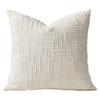 Textured Pillow Cover 18" x 18" Solid Color Throw Pillow Cover Decorative Pillow Case with Hidden Zipper for Couch Sofa Car Travel