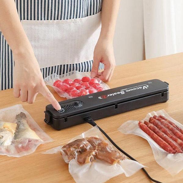 WTEMPO Household Fresh-keeping Plastic Vacuum Sealing Machine Automatic Sealing Machine Dry and Wet Food Packaging Machine