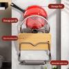 LIJIA KITCHENWARE No-Drill Wall-Mounted Pot Lid Holder