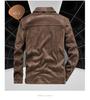 Men's Retro Hong Kong Style Suede Jacket - Spring/Autumn Workwear Lapel (22076)