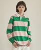 Banwonateullie A3496 Striped Collar T-Shirt_Green