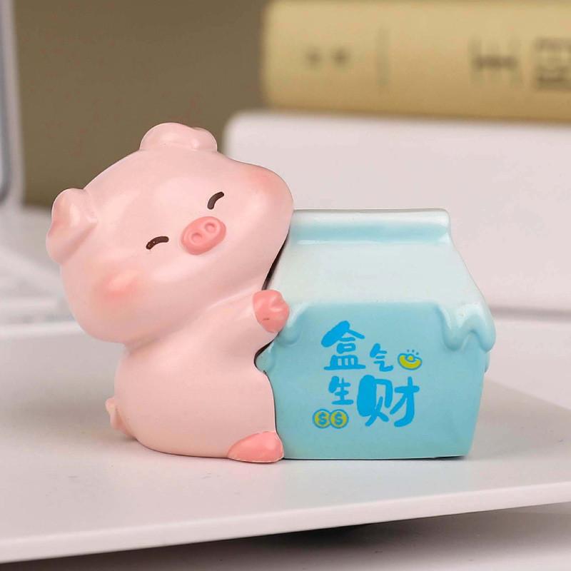Fruits Cat Resin Art Piece Cute Desktop Ornament For Home And Celebration