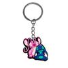 20pcs Stitch Keychain Set: Cute PVC Backpack Pendants & Soft Rubber Accessories