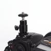 Wholesale 1/4" Black Ball Head Bracket/Holder/Mount For Camera Tripod Hot Shoe Adapter Portable