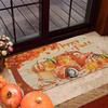 Hello Fall Maple Leaf Entrance Doormat Decor Carpet  Living Room Autumn Harvest Bathroom Non-slip Floormat Thanksgiving Decor