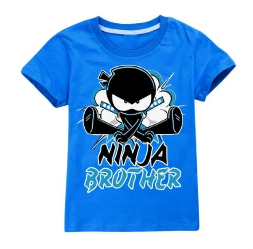 SPY NINJA Letní bavlněná trička Dívčí oblečení Dětský cosplay top Tričko s krátkým rukávem pro chlapce Tričko Kostýmy Kawaii Vánoční tričko