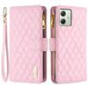 BINFEN COLOR BF Style-15 For Honor X6a 4G Wallet Cover Leather Zipper Pocket Phone Case