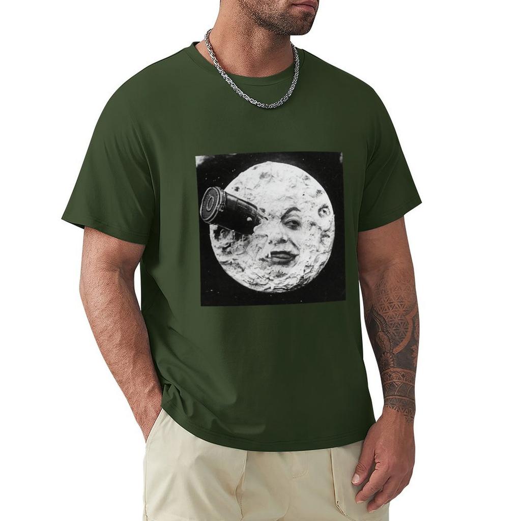 A Trip to the Moon (1902) T-Shirt basketball graphic tees rapper graphic tees t shirts for men