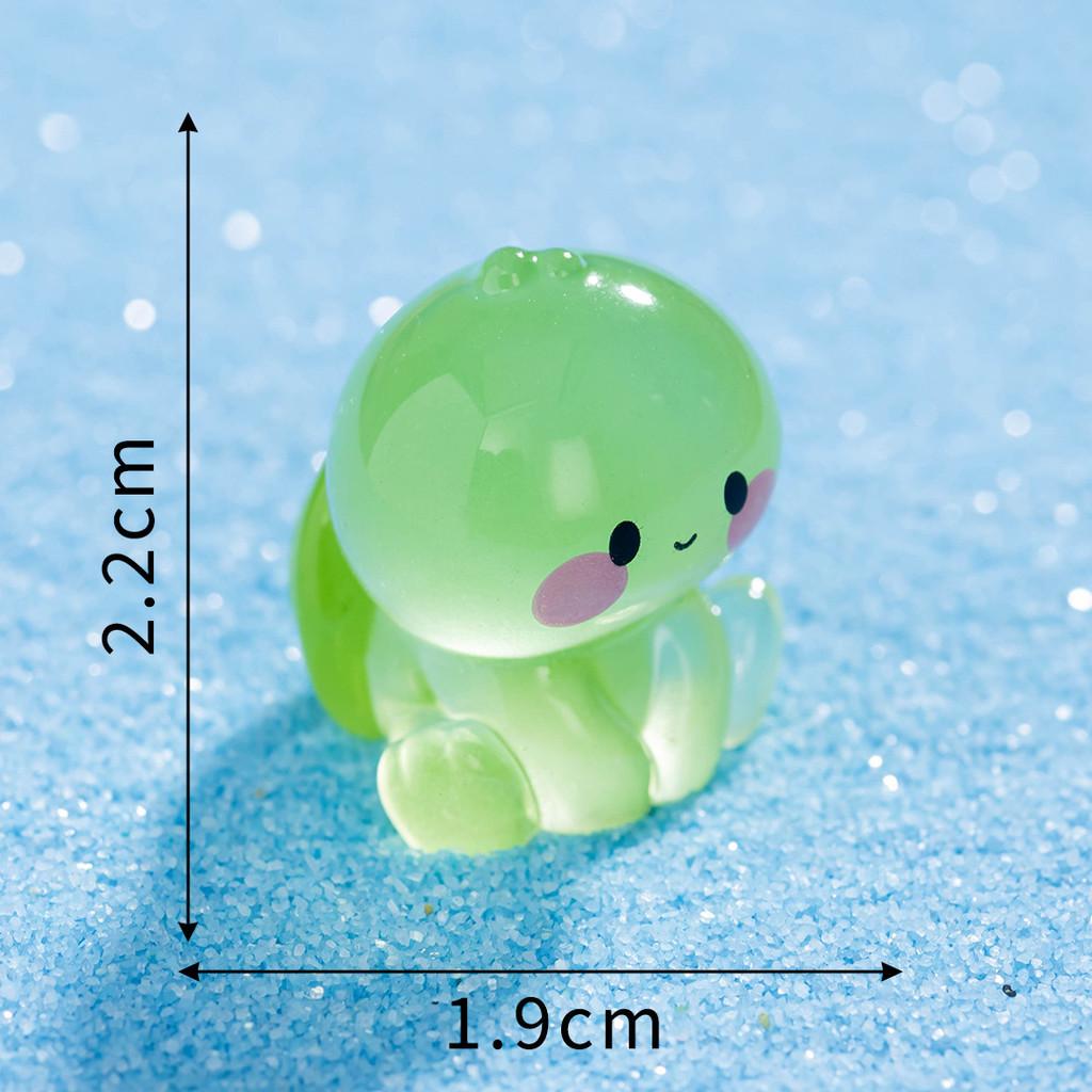 Resin Luminous Turtle Figurine For Desktop Decoration And Landscape Aquarium