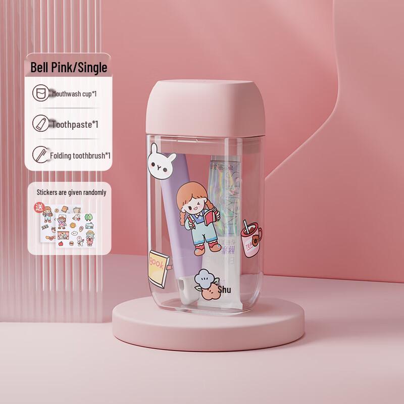 Alliance Folding Travel Toothbrush Set