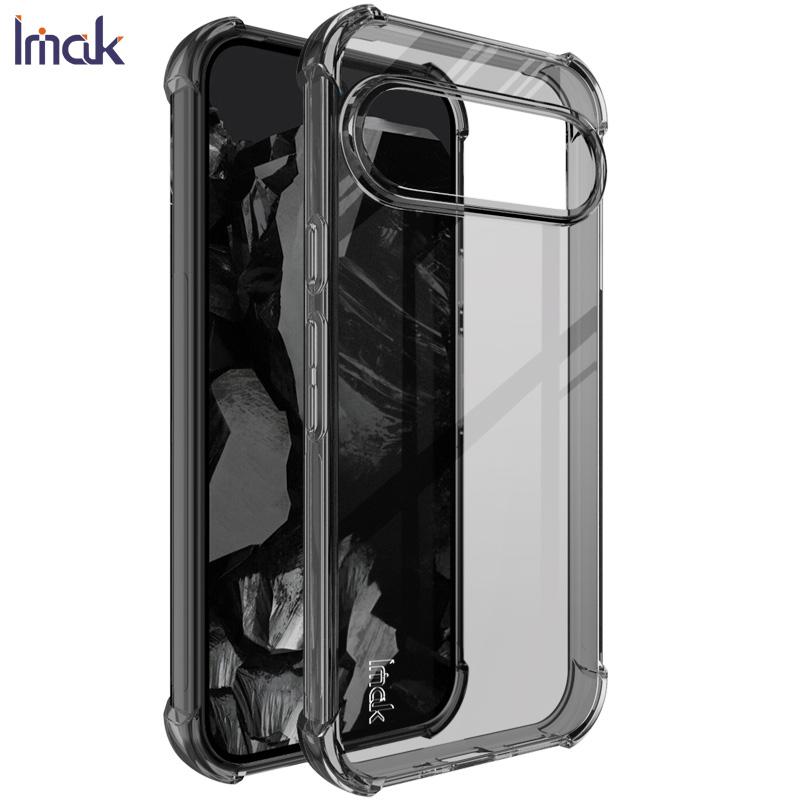 

Для Google Pixel 9 Pro Чехол для телефона IMAK Ударопрочный мягкий чехол Google Pixel 9 Pro серый