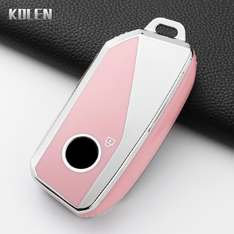 Luxury Car Remote Key Case Cover For Bmw 1 5 7 Series X1 X3 X5 X6 X7 Xm Ix U06 G09 G70 G80 G81 I5 Ix3 Ix1 Protected Keychain Fob