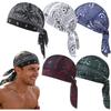 1-5pcs Cooling Skull Cap Helmet Liner Breathable Sweat Wicking Head Wrap Bandana Hat for Men Women Paisley Cycling Running Cap