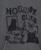 Terry Brushed Pigment Mystery Cat Oversized Hoodie Charcoal