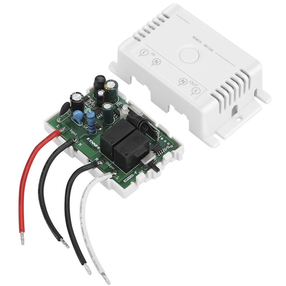 AC90 250V Intelligent Remote Control Manual Dual Channel Power Off Switch