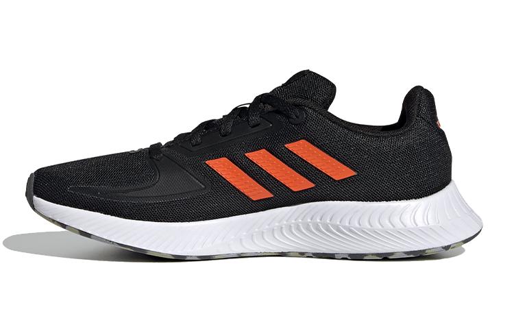 Adidas Neo Runfalcon 2.0 Low top Kids  Running Shoes Black Orange Kids  FY9500 30.5