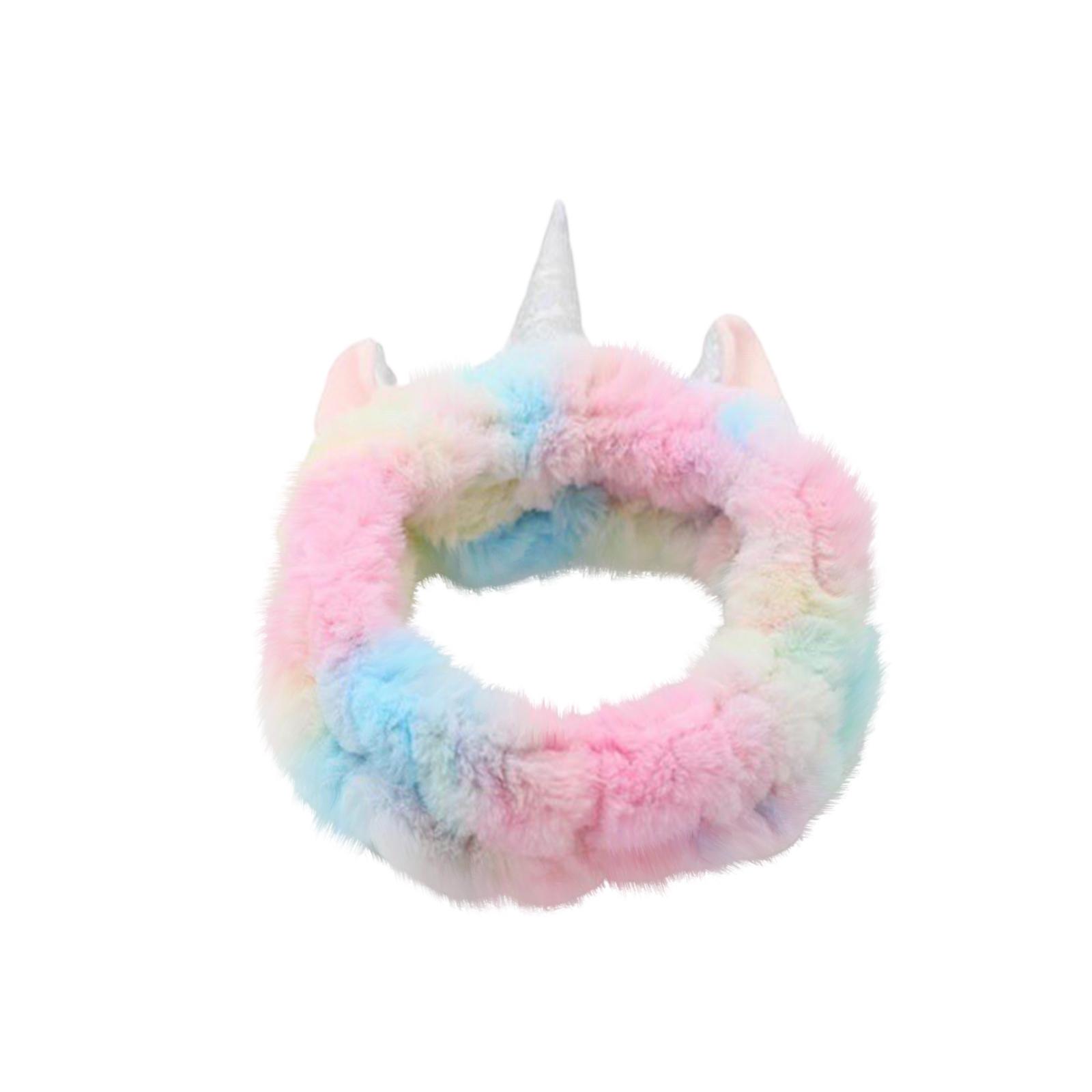 

Европейская и американская крутая повязка для волос для дам, аксессуар для волос для рождественской вечеринки, супермягкая резинка для волос для умывания лица. One Size розовый